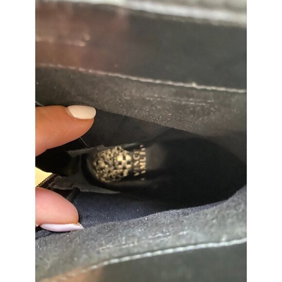 Vince Camuto Women's "Zeldina" black buble lamb boot sz 7.5 *zip stuck - Picture 8 of 8